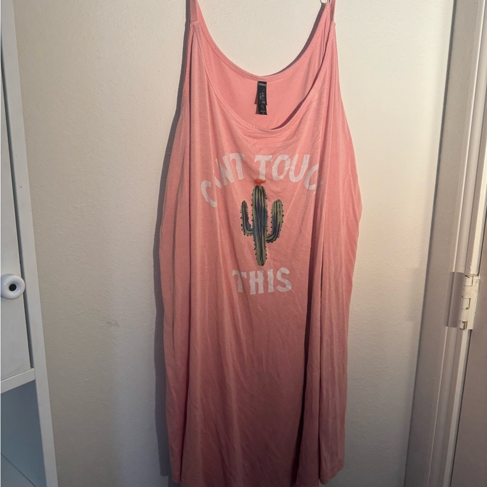 Torrid pink sleep cami 3x